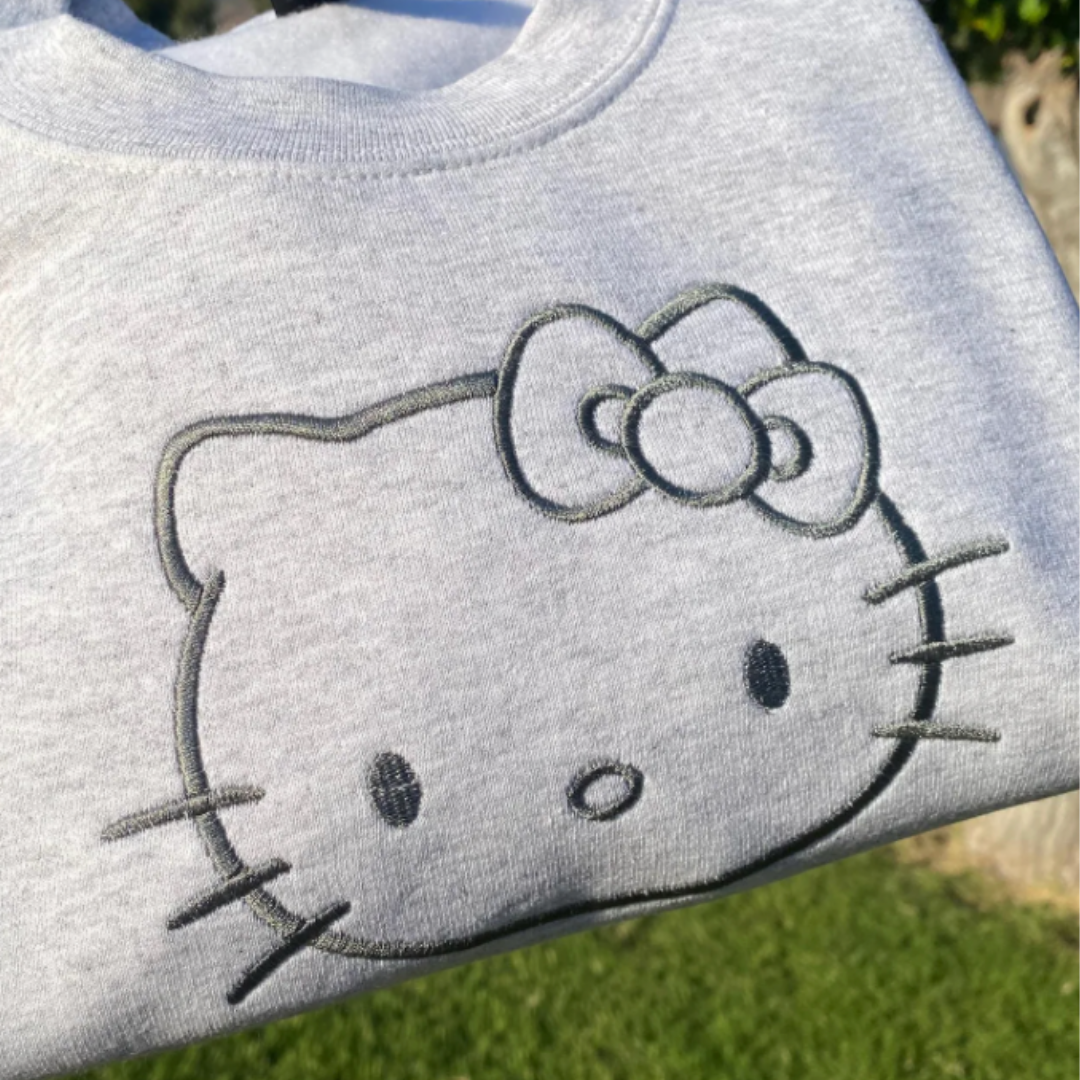 HI Kitty Outline