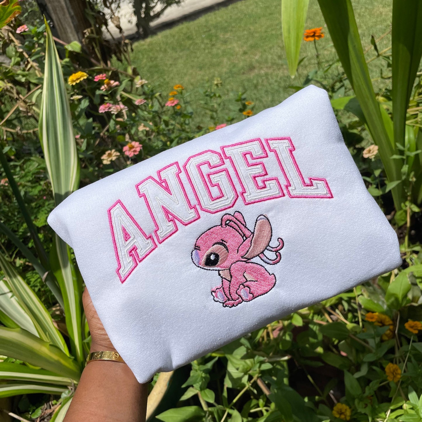 Matching Couples Stitch and Angel