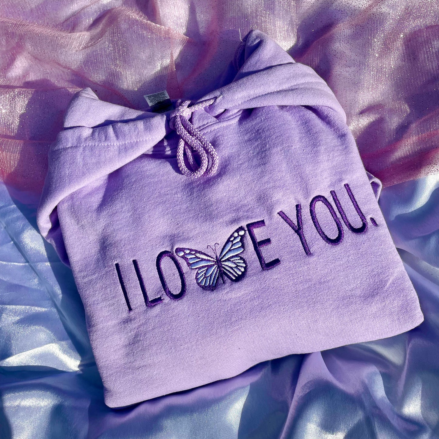 “I Love You” Butterfly Hoodie