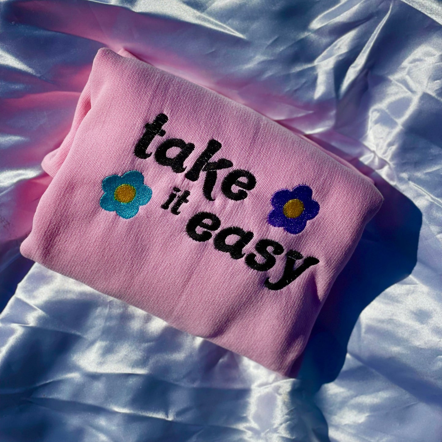 Take It Easy embroidered Sweatshirt