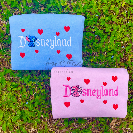 Matching Couples Disneyland Stitch and Angel