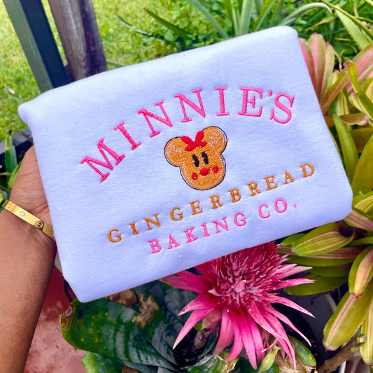 Minnie’s Gingerbread Baking Sweatshirt/Hoodie