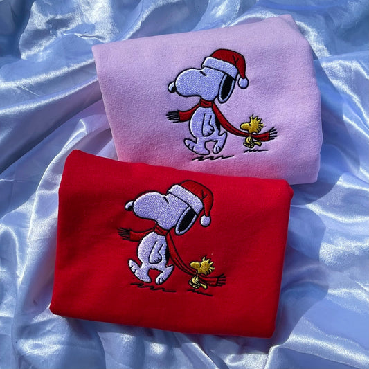 Christmas Snoopy Sweatshirt/Hoodie