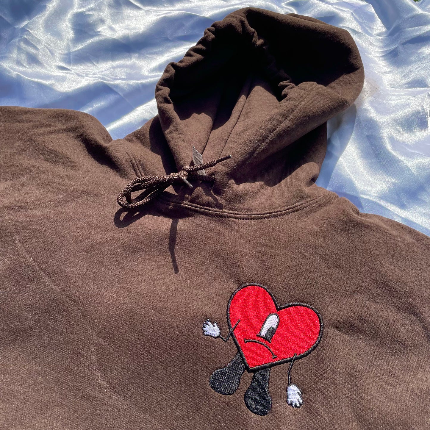 Bad Bunny Inspired Heart Sweatshirt/hoodie