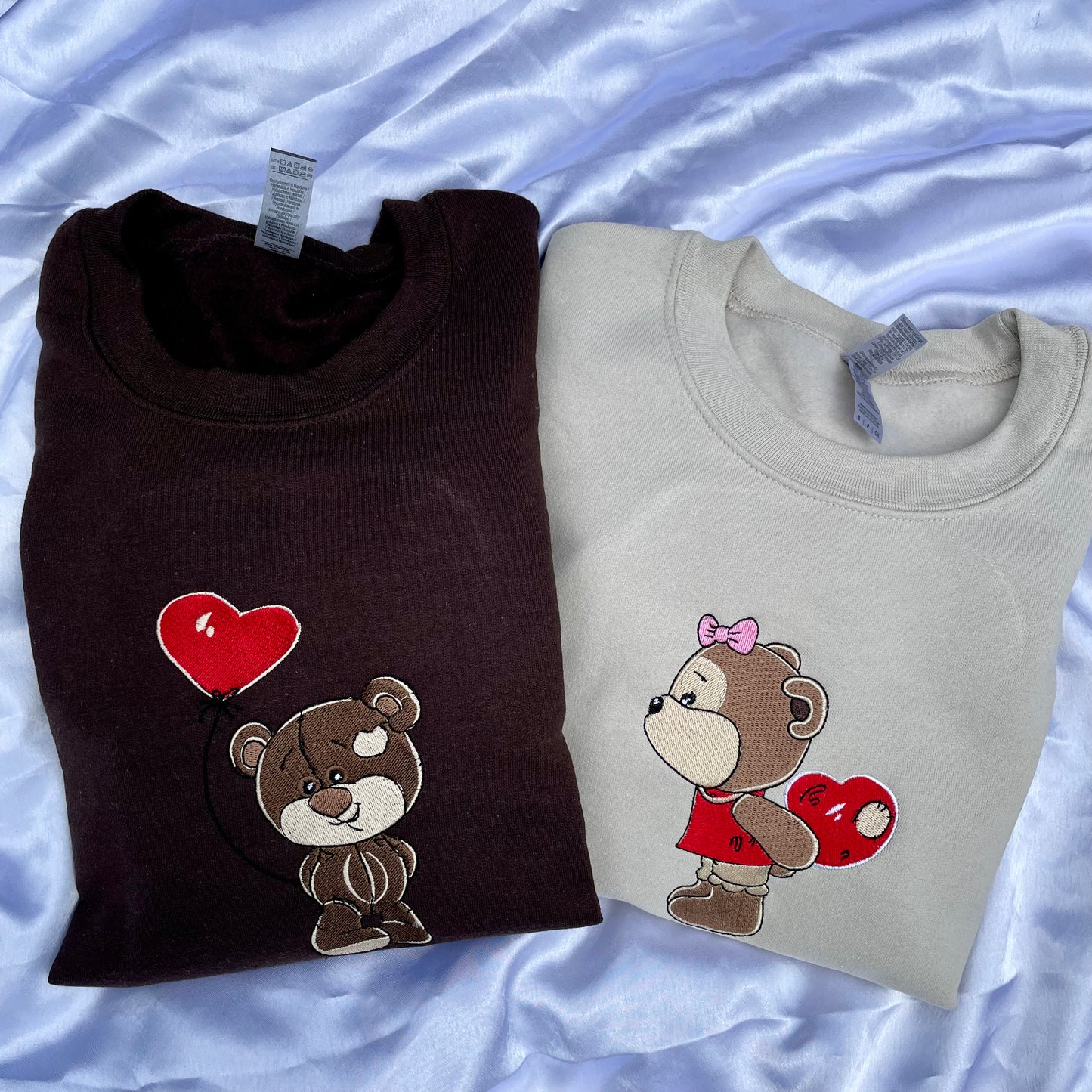 Brown Bear Couples Sweatshirt