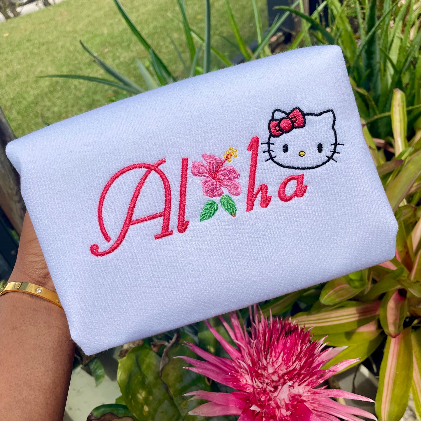 Aloha Kitty Sweatshirt/hoodie