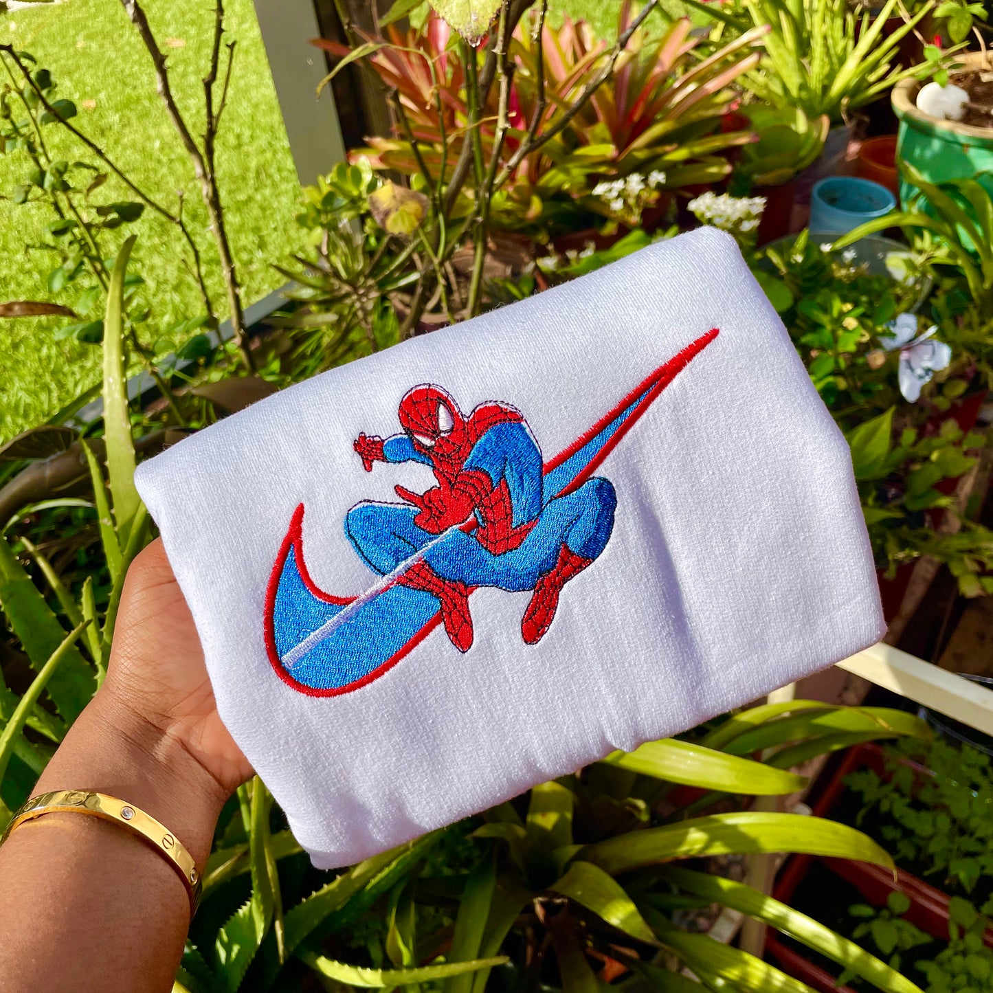 Spider-Man Embroidered Sweatshirt/Hoodie